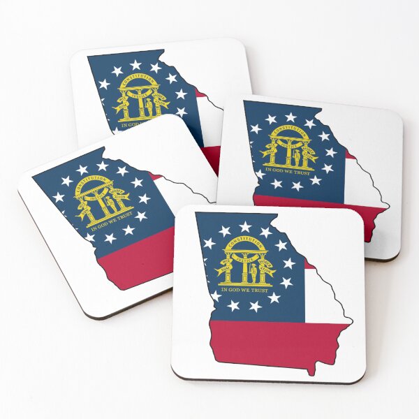Item preview, Georgia with state flag designed and sold by pbportfolio.