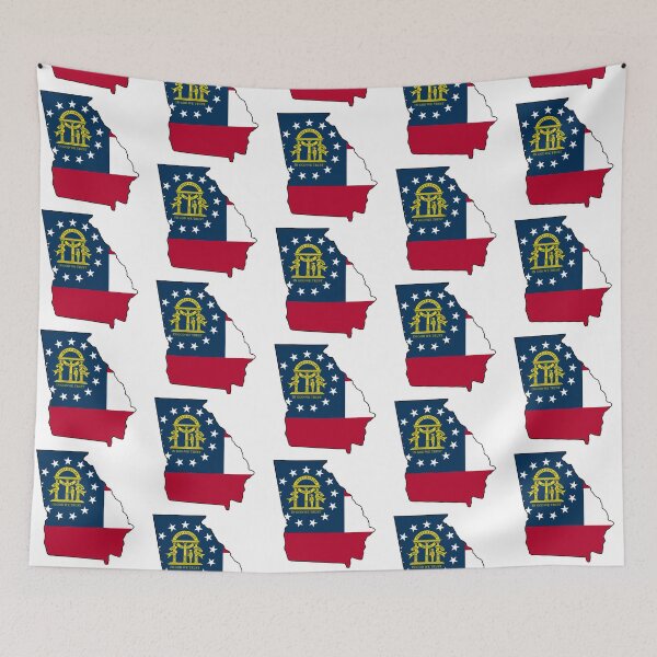 Item preview, Georgia with state flag designed and sold by pbportfolio.