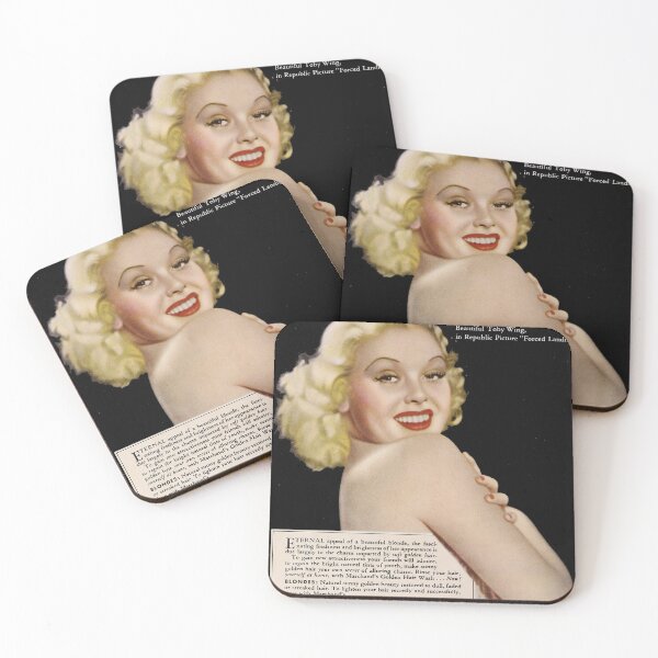 Item preview, Toby Wing Sexy 1930's pinup girl starlet Chorus girl vintage ad art  designed and sold by Love30smovies.