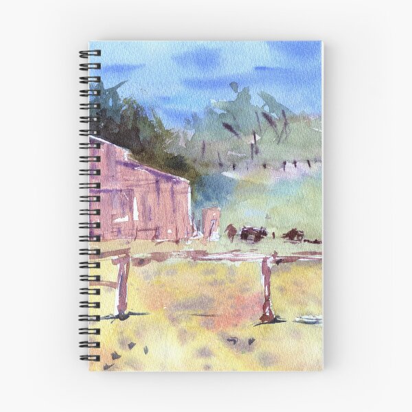 Item preview, Farm watercolour painting designed and sold by darrenyeoart.