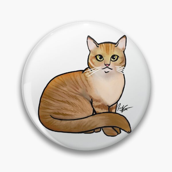 Item preview, Cat - British Shorthair Orange Tabby Cat designed and sold by Jennifer Stolzer.