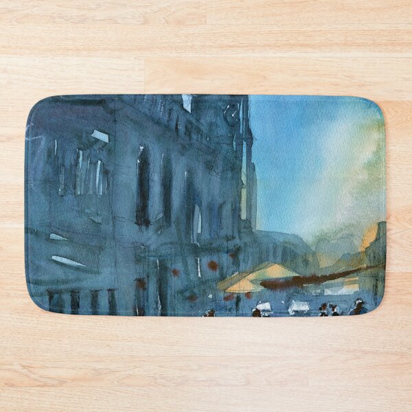 Item preview, Loose watercolour street scene - Fremantle, Perth designed and sold by darrenyeoart.