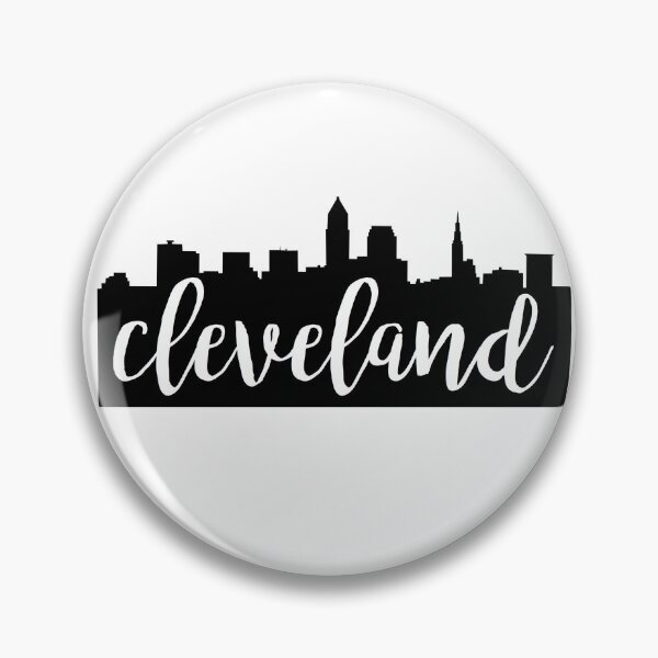 Artikelvorschau, Skyline der Stadt Cleveland, Ohio entworfen und verkauft von Ashleylcoop.