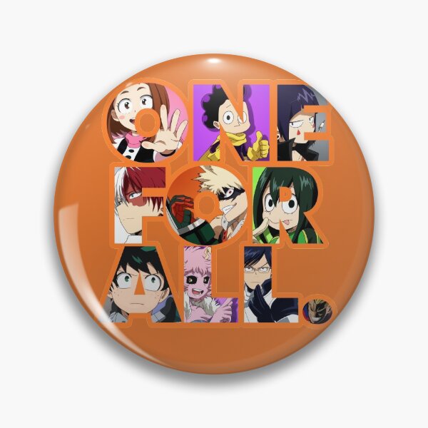One for all. Pin