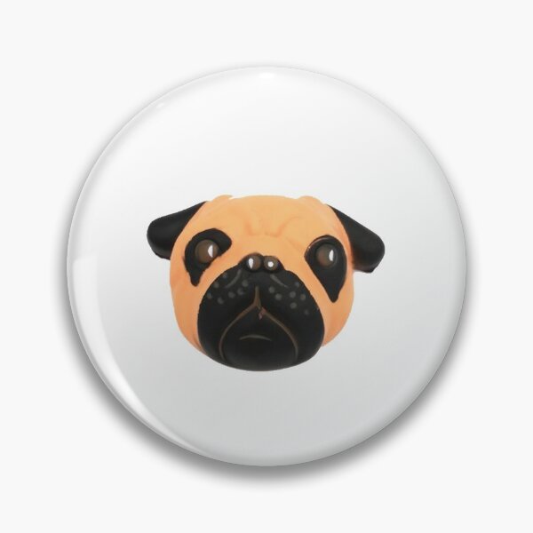 Item preview, Cute Pug Squishie designed and sold by sillyaprons.