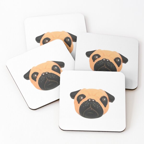 Item preview, Cute Pug Squishie designed and sold by sillyaprons.