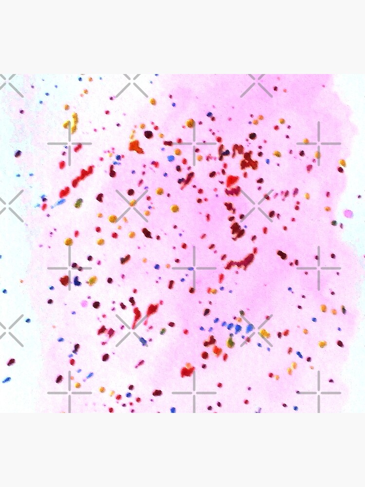 Art Doodle No. 41 Pink Splatter by cjkell