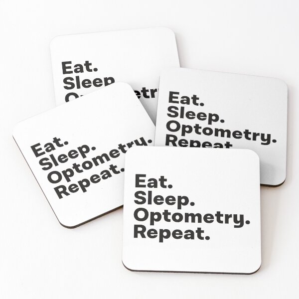 Item preview, Eat Sleep Optometry Repeat designed and sold by teesaurus.