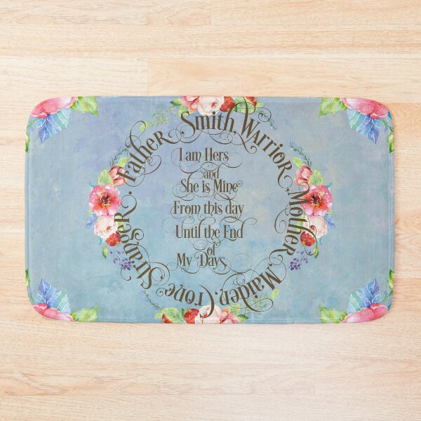 Item preview, I am hers and she is mine. GOT Wedding Vows designed and sold by literarylifeco.