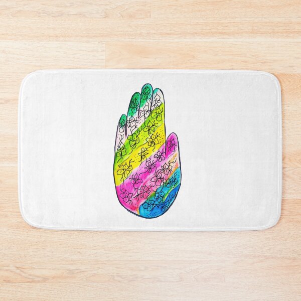 Item preview, Hermoso colorido dibujo a mano de yoga Namaste designed and sold by narinoush.