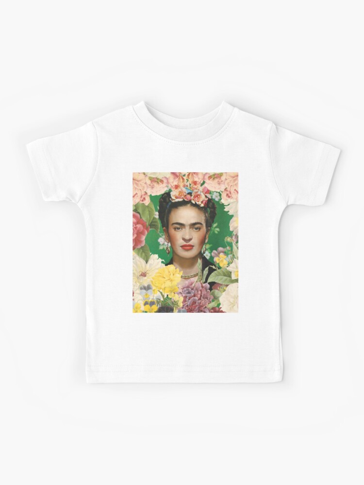 Frida IV" Kids T-Shirtundefined by Muycote |