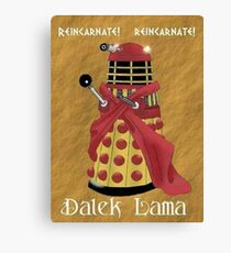 Dalek Lama Canvas Print