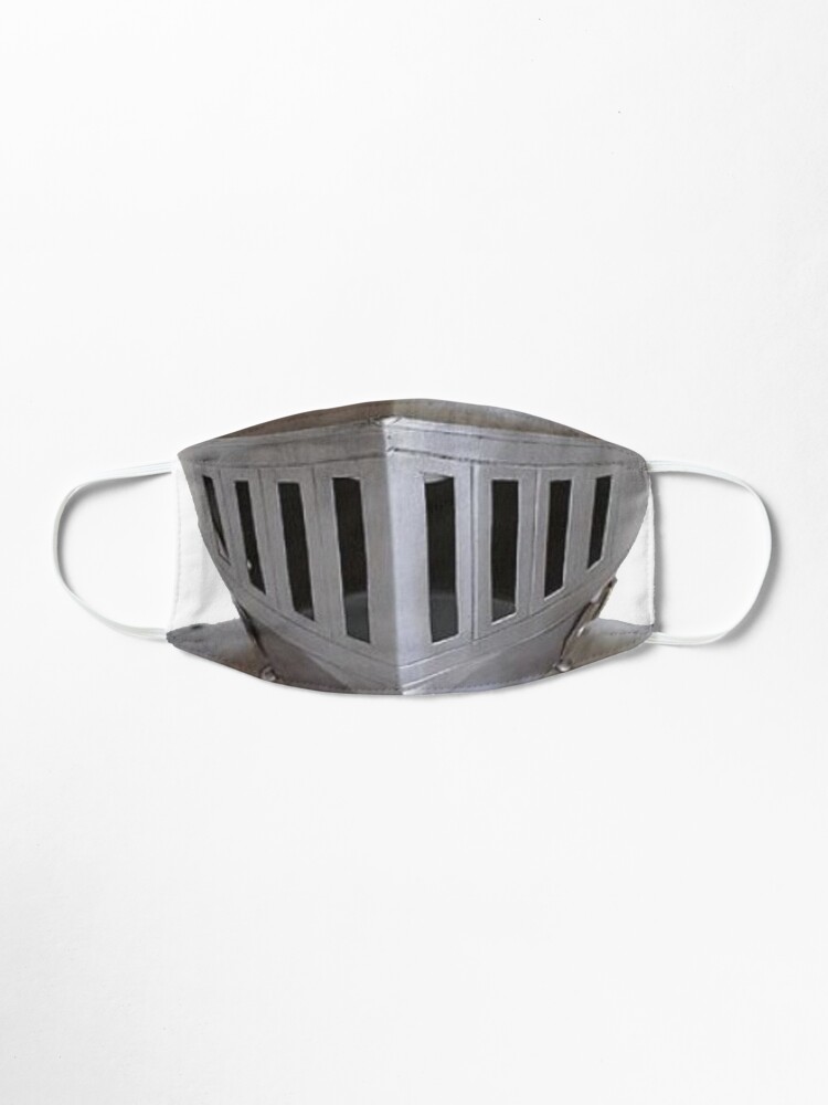 Alternate view of Metal Medieval Knight Face Plate Helmet HEMA Mask