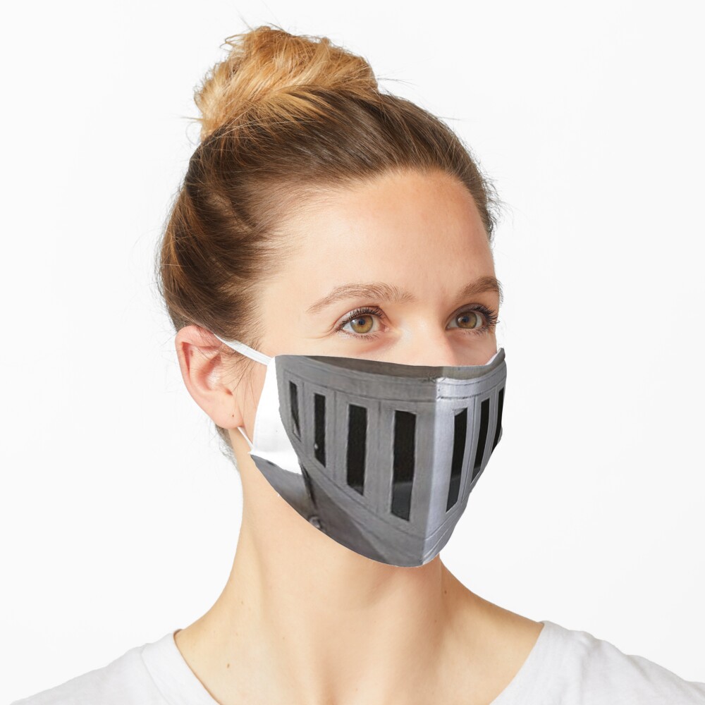Metal Medieval Knight Face Plate Helmet HEMA Mask