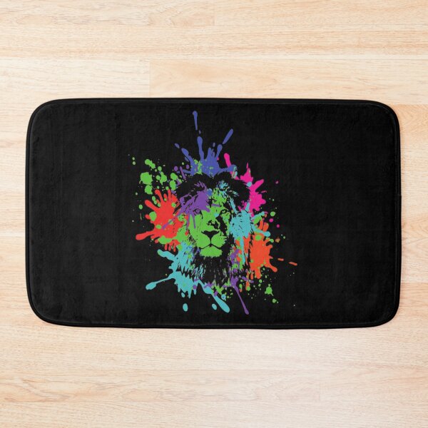 Item preview, Lion Paint Splash designed and sold by CatMonkStudios.