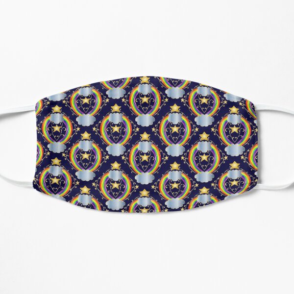The Night Rainbow Flat Mask