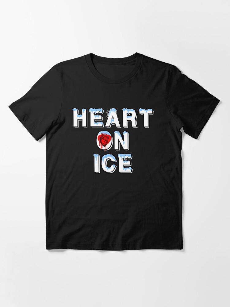 Heart On Ice T Shirt For Sale By Fablofreshcobar Redbubble Ice T