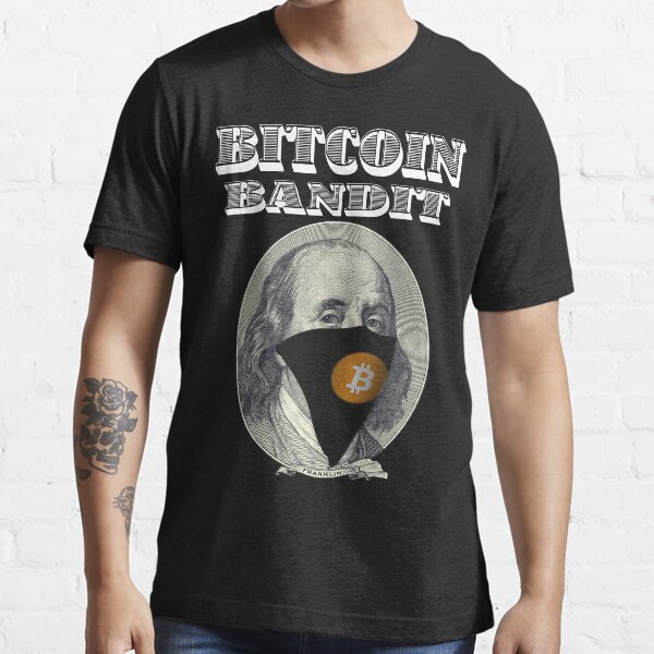 Bandit Bitcoin T-shirt essentiel
