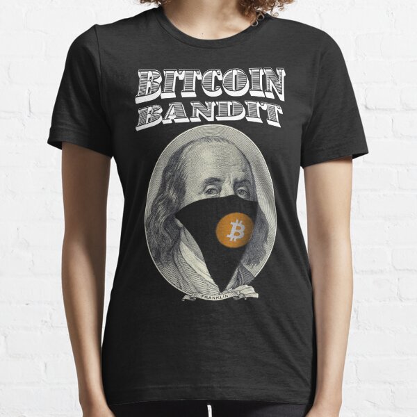 Bandit Bitcoin T-shirt essentiel