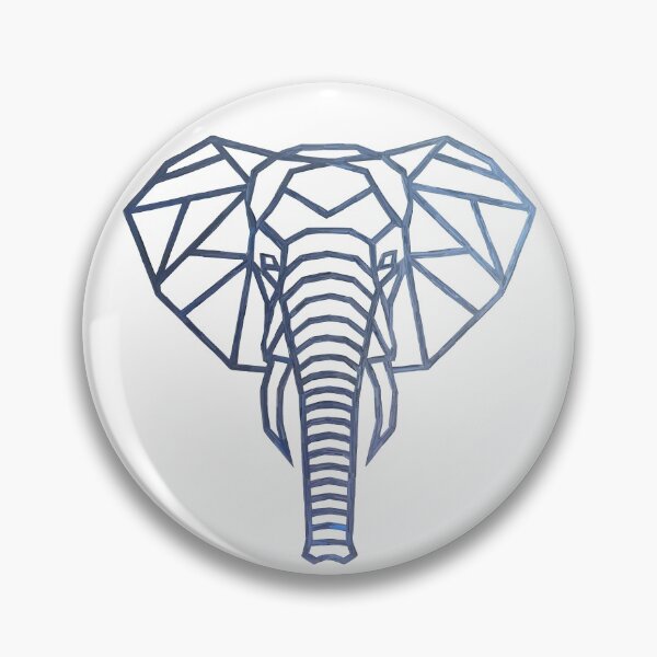 Item preview, Geometric Elephant designed and sold by DealMe15.