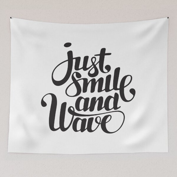 Item preview, JUST SMILE AND WAVE designed and sold by edleon.