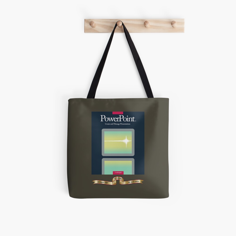 PowerPoint 1.0 for Macintosh, 1987 (25th Anniversary Re-Issue) Tote Bag
