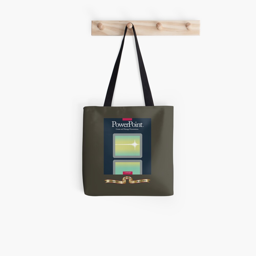 PowerPoint 1.0 for Macintosh, 1987 (25th Anniversary Re-Issue) Tote Bag
