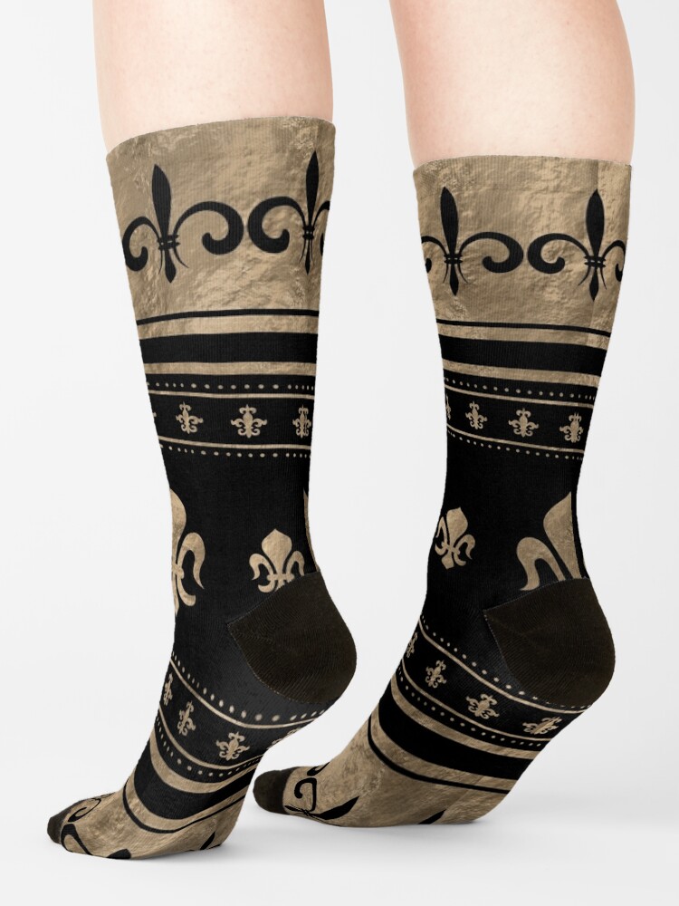 Fleur de Lis Women's Socks