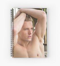 Muscle Beauty at Low Tide with Daniel Spiral Notebook
