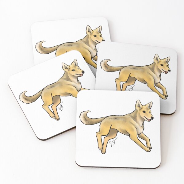 Item preview, Dog - Carolina Dog - Yellow designed and sold by Jennifer Stolzer.