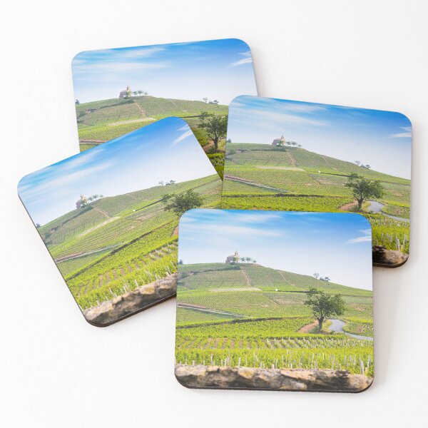 Item preview, Vineyards and church of Fleurie village designed and sold by Gaël FONTAINE.