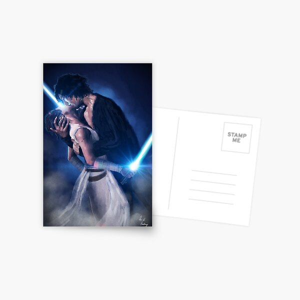 Blue Kiss Postcard