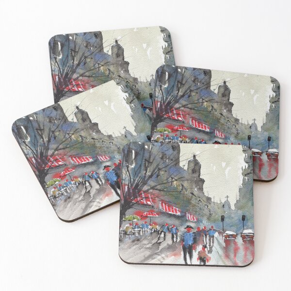 Item preview, Street scene designed and sold by darrenyeoart.