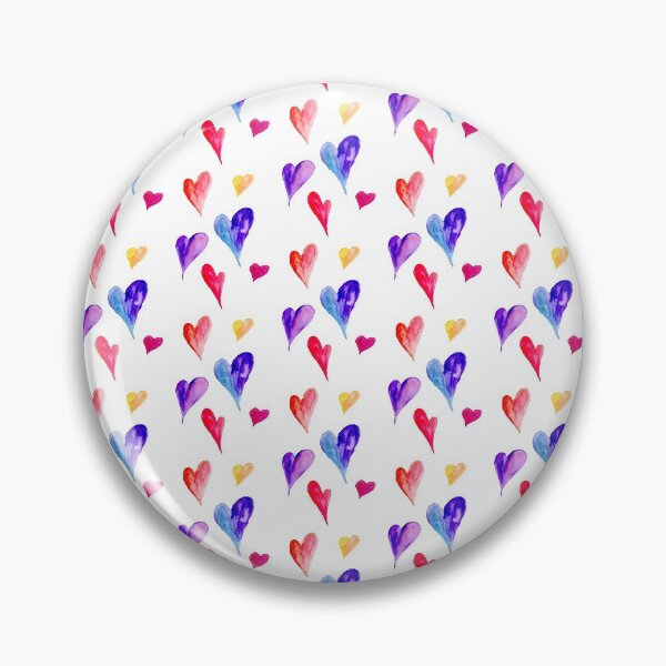 Item preview, Cute Watercolor Hearts Wash Valentine Romance designed and sold by kristinedesigns.