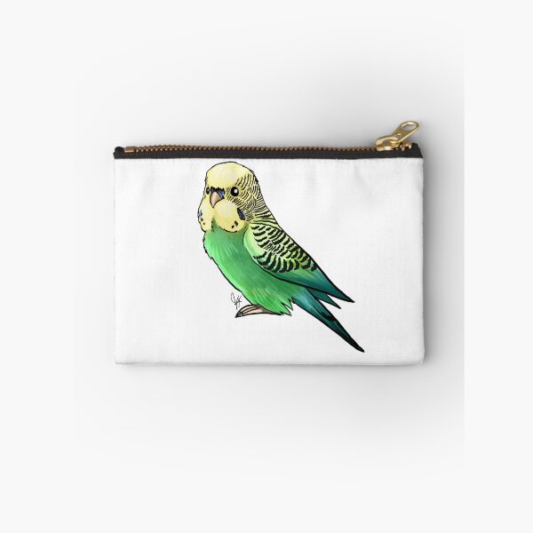 Item preview, Green and Yellow Budgie Parakeet designed and sold by Jennifer Stolzer.