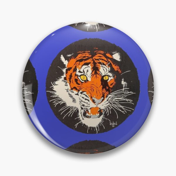 Artikelvorschau, Bengal Tiger Kunst Vintage 1920er Jahre Kunst Go Tigers! entworfen und verkauft von Love30smovies.