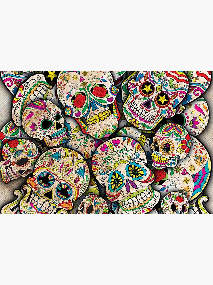 Sugar Skull Collage by spookydooky