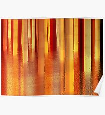 Sunset on the Water Poster