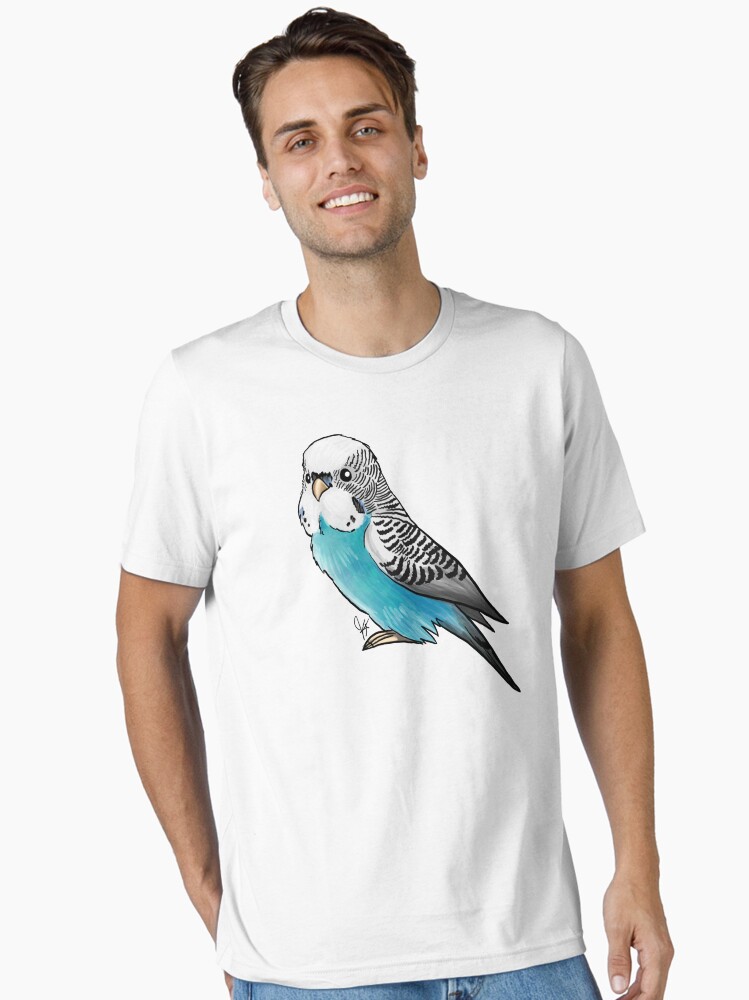 Blue Budgie Parakeet