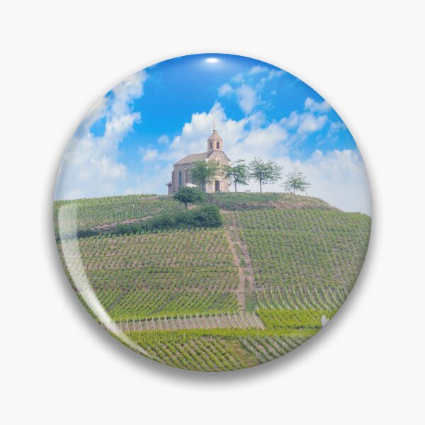 Item preview, Vineyards and church of Fleurie village designed and sold by Gaël FONTAINE.