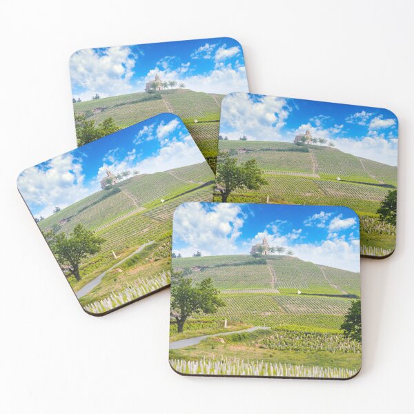 Item preview, Vineyards and church of Fleurie village designed and sold by Gaël FONTAINE.