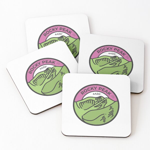Item preview, Adirondack High Peak 20 Rocky Peak Badge designed and sold by mountainandmoor.