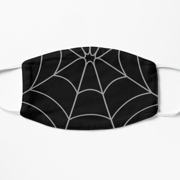 Black Web Flat Mask