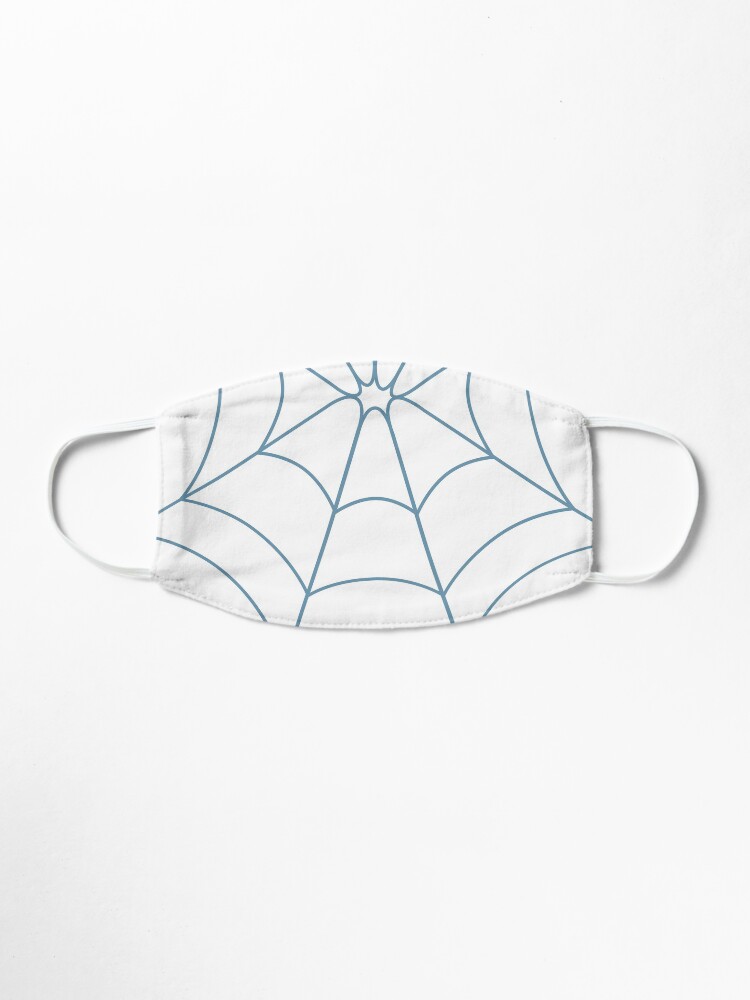 Alternate view of Blue Web Mask