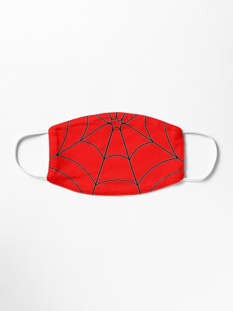 Alternate view of Red Web Mask