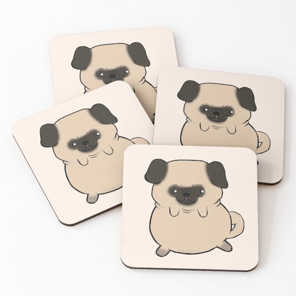 Item preview, Chonky Pug Doggo Doodle  designed and sold by Ayarat Burke.