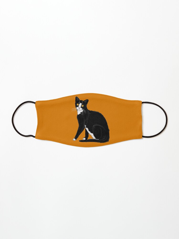 Orange and White Cat Mask for Sale by TinkerandBone