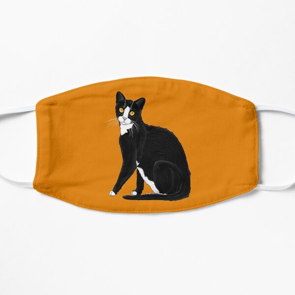 Orange and White Cat Mask for Sale by TinkerandBone