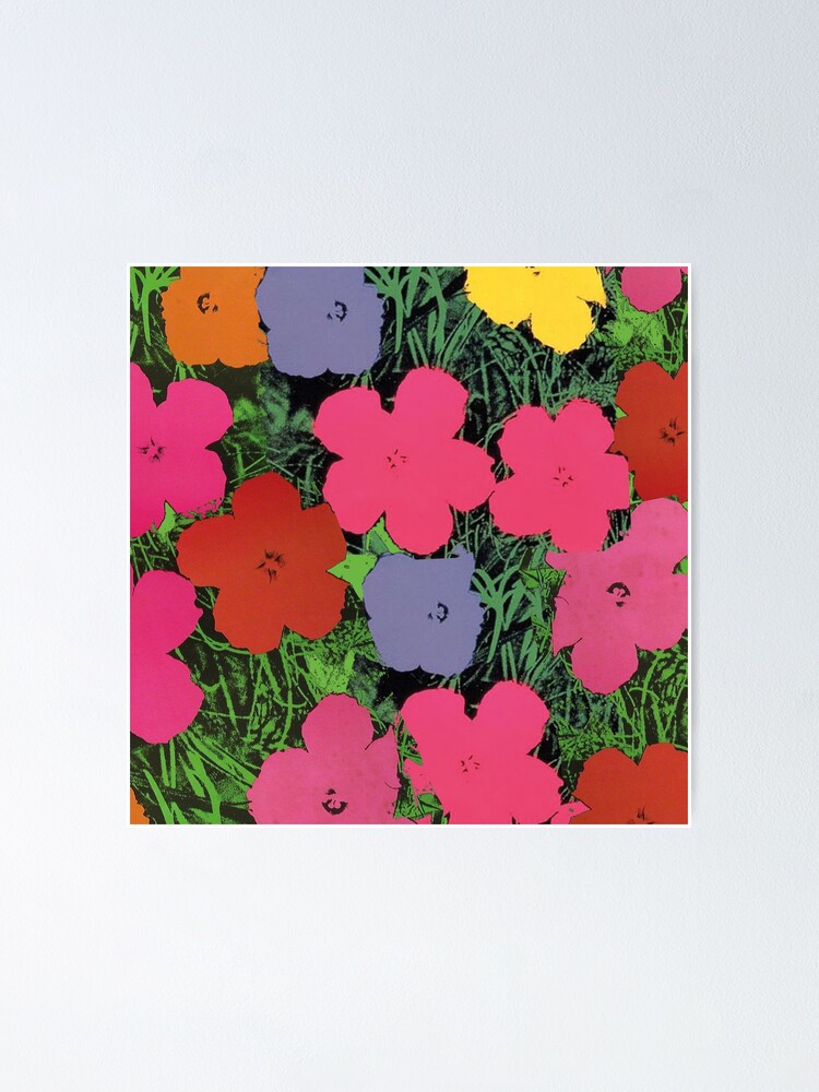 Andy Warhol Poster By Muycote Redbubble