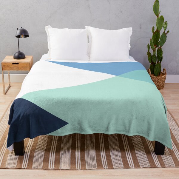 Item preview, Geometrics - seafoam & blue concrete designed and sold by Gale Switzer.